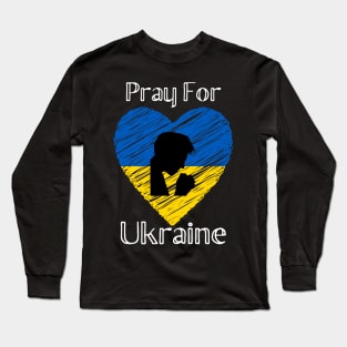 Pray for Ukraine Long Sleeve T-Shirt